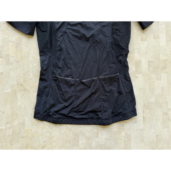Athleta Velo Cycle Jersey Top Cyling Running Yoga Gym Black Workout Sz S - Picture 10 of 10